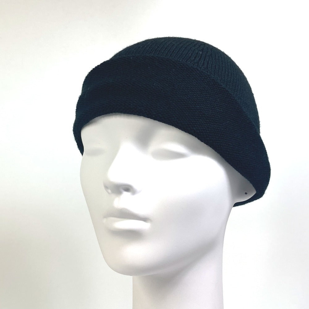GUCCI Sherry Line Beanie Knit Cap, Wool, Men's, Black