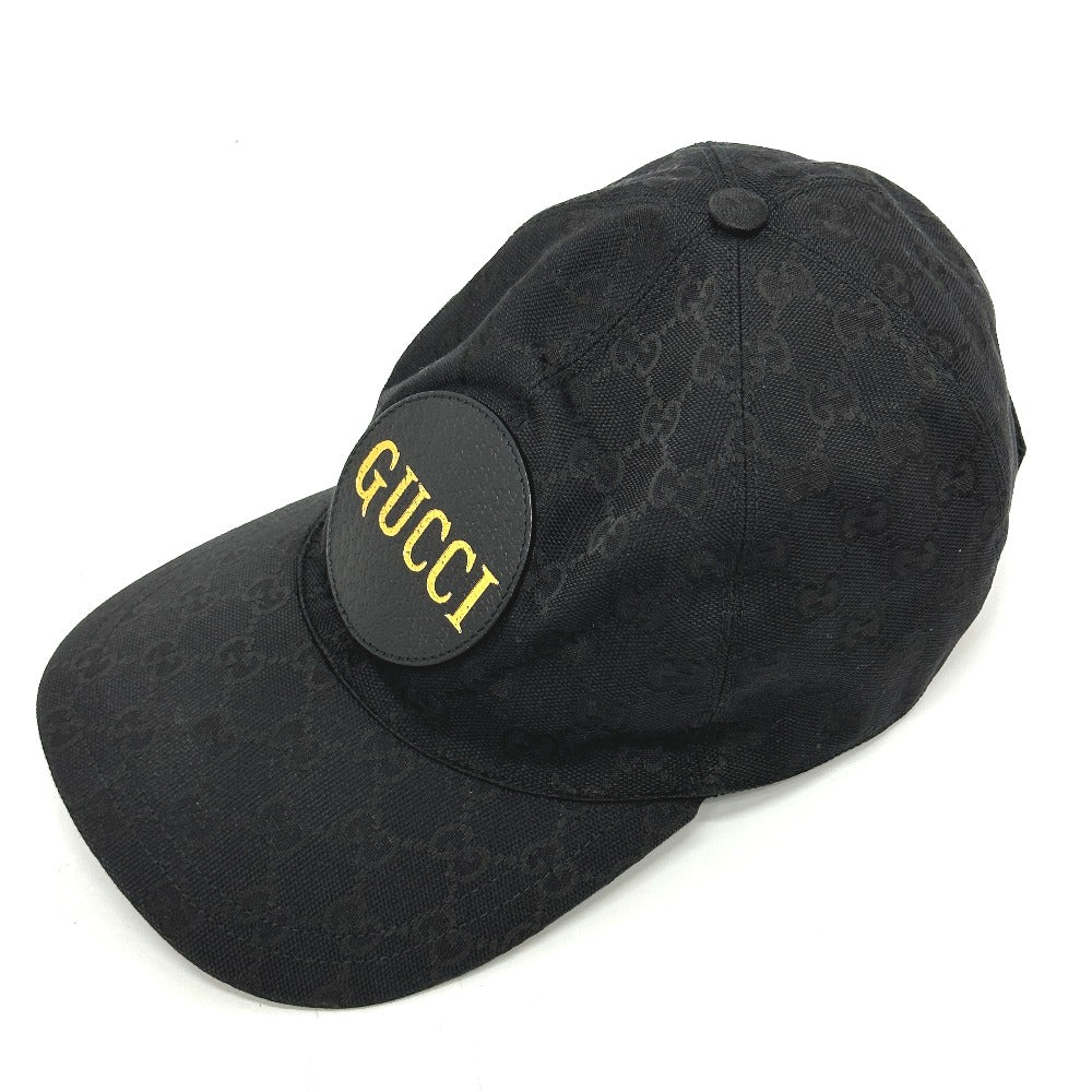 GUCCI 627114 Gucci Off The Grid グッチ オフ・ザ・グリッド GG ロゴ 帽子 キャップ帽 ベースボール キャップ ナイロン メンズ ブラック
