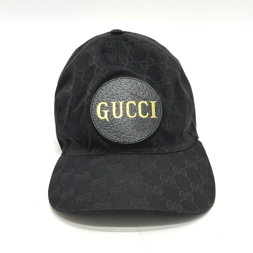 GUCCI 627114 Gucci Off The Grid グッチ オフ・ザ・グリッド GG ロゴ 帽子 キャップ帽 ベースボール キャップ ナイロン メンズ ブラック