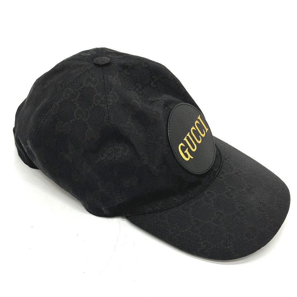 GUCCI 627114 Gucci Off The Grid グッチ オフ・ザ・グリッド GG ロゴ 帽子 キャップ帽 ベースボール キャップ ナイロン メンズ ブラック