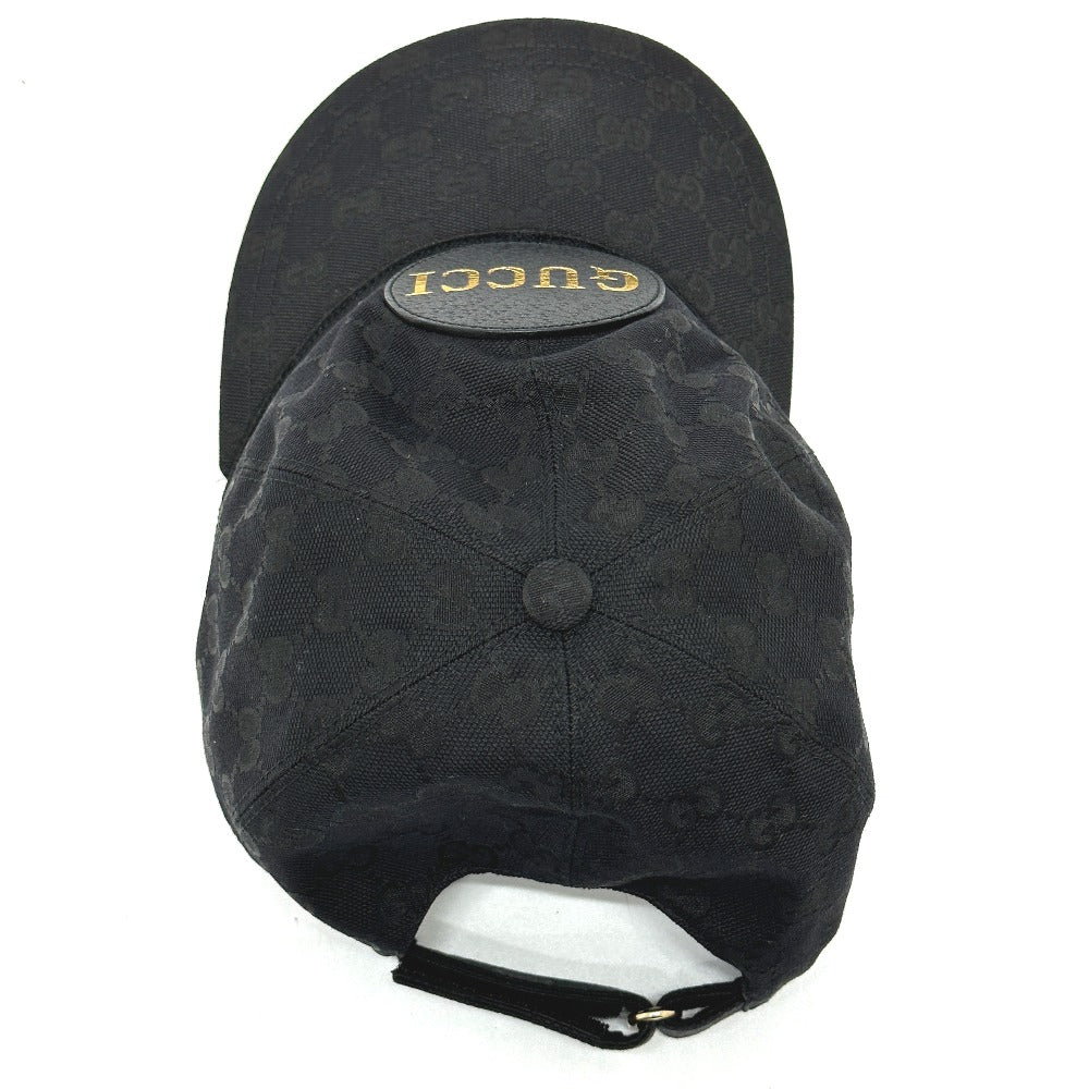 GUCCI 627114 Gucci Off The Grid グッチ オフ・ザ・グリッド GG ロゴ 帽子 キャップ帽 ベースボール キャップ ナイロン メンズ ブラック
