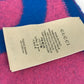 GUCCI 726526 GG Jacquard Fringe Two-Tone Wool Scarf, Women's, Pink