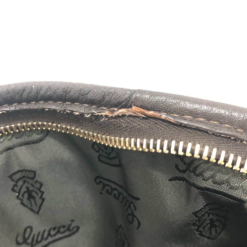GUCCI 201482 Guccissima Handbag Travel Bag Tote Bag Leather Women's Brown