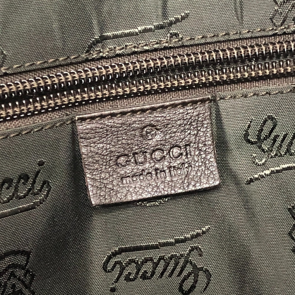 GUCCI 201482 Guccissima Handbag Travel Bag Tote Bag Leather Women's Brown