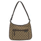 GUCCI 001-4198 GGCanvas One-shoulder bag, handbag Shoulder Bag Canvas Beige Used