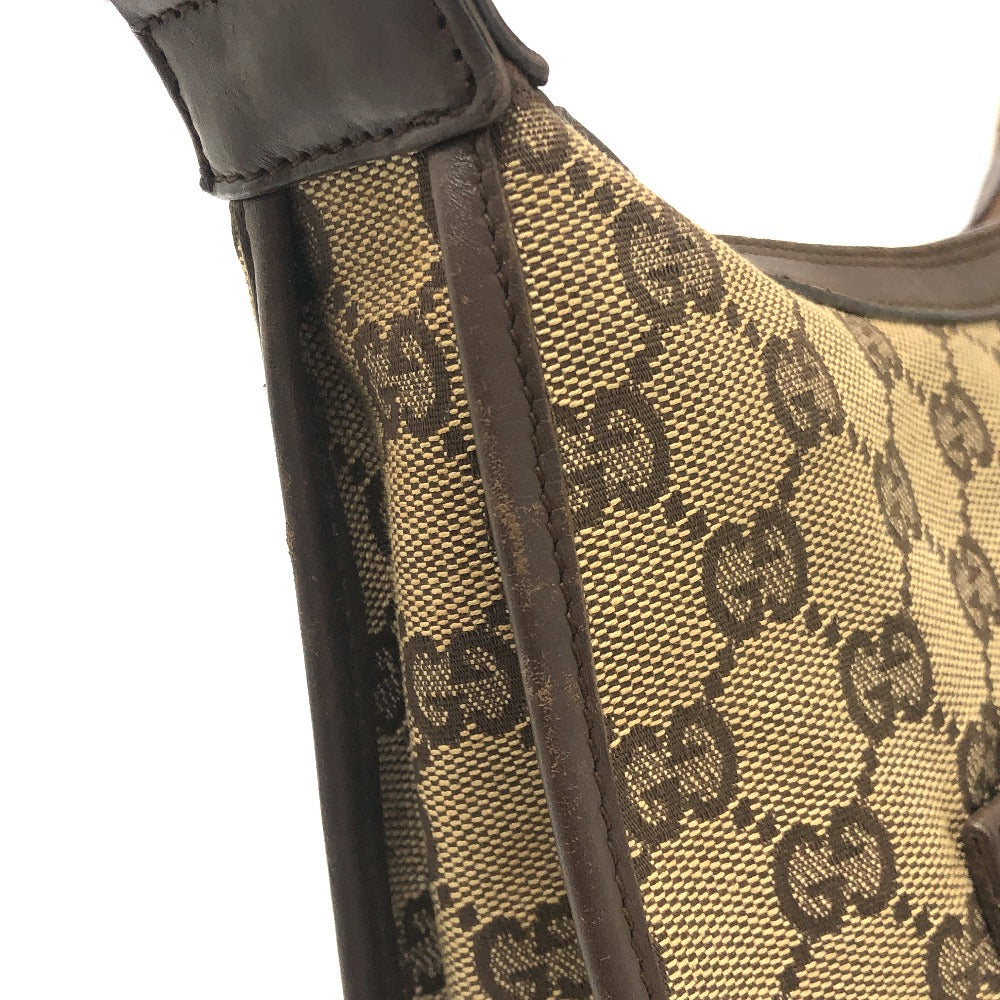 GUCCI 001-4198 GGCanvas One-shoulder bag, handbag Shoulder Bag Canvas Beige Used