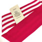 GUCCI 703568 バンドースカーフ アディダス adidas コラボ ネックボウ 3本ライン スカーフ シルク レディース ピンク