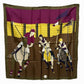 Vintage Gucci Jockey Motif Polo Scarf, Silk, Brown, Women's, Vintage Gucci Jockey Motif Fashion Accessory