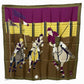 Vintage Gucci Jockey Motif Polo Scarf, Silk, Brown, Women's, Vintage Gucci Jockey Motif Fashion Accessory