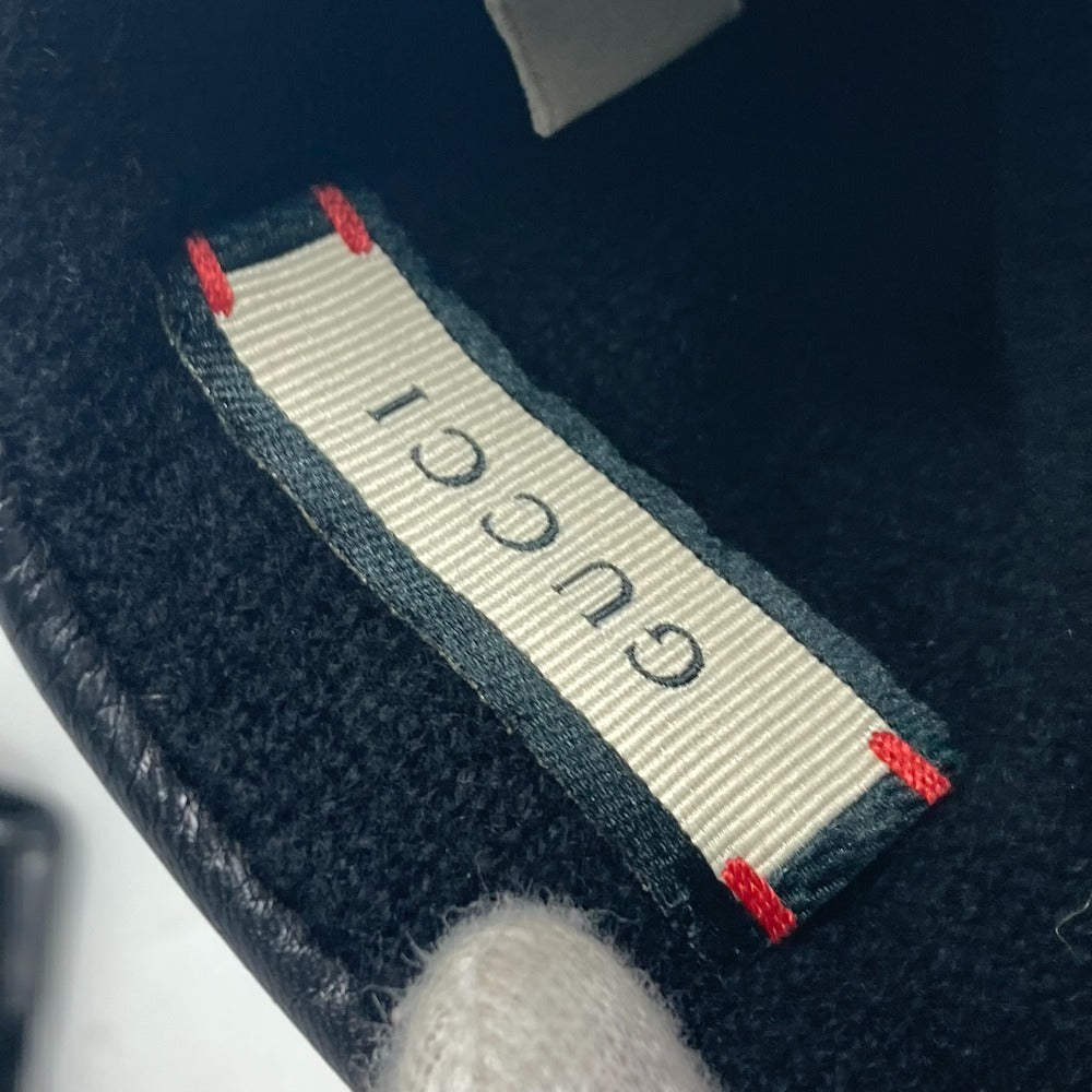 GUCCI アクセサリー GG インターロッキングG グローブ 手袋 スエード レディース ブラック - brandshop-reference