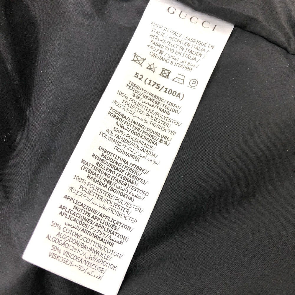 GUCCI 722262 Logo Print ZALAT Down Jacket, Long Sleeve, Men's, Multicolor