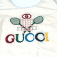 GUCCI Beachwear Logo Swimwear Apparel Swimsuit Nylon Women's White