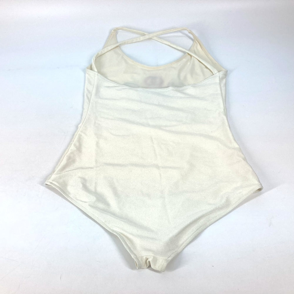 GUCCI Beachwear Logo Swimwear Apparel Swimsuit Nylon Women's White