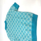 GUCCI 629456 20AW GGジャガード 半袖 ニット トップス コットン半袖 ニット コットン レディース 水色 ブルー - brandshop-reference