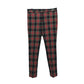 GUCCI 864U01 Checkered Sweatpants, Men's Wool, Red