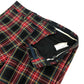 GUCCI 864U01 Checkered Sweatpants, Men's Wool, Red