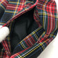 GUCCI 864U01 Checkered Sweatpants, Men's Wool, Red