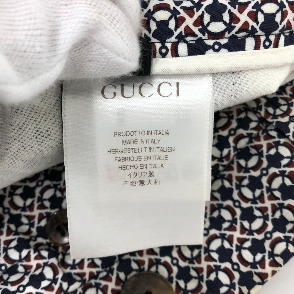 GUCCI 308172 Horsebit Pants, Men's Cotton, Multicolor