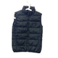 GUCCI 429855 Women's Sleeveless Down Vest with Logo and Patch, Black, Nylon