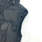 GUCCI 429855 Women's Sleeveless Down Vest with Logo and Patch, Black, Nylon