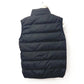 GUCCI 429855 Women's Sleeveless Down Vest with Logo and Patch, Black, Nylon