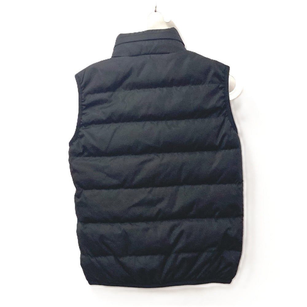 GUCCI 429855 Women's Sleeveless Down Vest with Logo and Patch, Black, Nylon