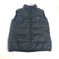 GUCCI 429855 Women's Sleeveless Down Vest with Logo and Patch, Black, Nylon