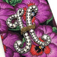GUCCI 722304 Ribbon Flower Shirt, Apparel Top, Scarf Included, Shoulder Pads, Long Sleeve Shirt, Silk, Women's, Black