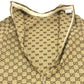 GUCCI 804478 Children's GG Canvas Apparel, All-Over Print, Round Collar, Pleated Dress, Cotton, Women's, Beige