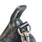 GUCCI 243308 Diamante Shoulder Bag Canvas Women's Black x Gray