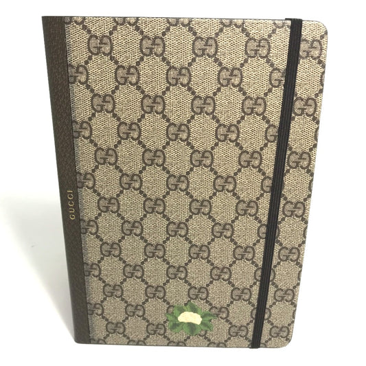 GUCCI GG ノートブック ステーショナリー ノートブック PVC レディース ベージュ