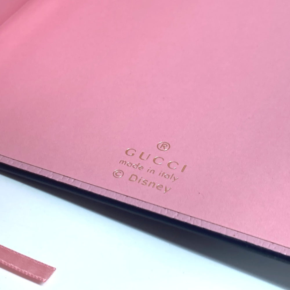 GUCCI ディズニー DISNEY コラボ デイジーダック ノート メモ帳 GGスプリーム ステーショナリー ノートブック GGスプリームキャンバス ユニセックス ピンク