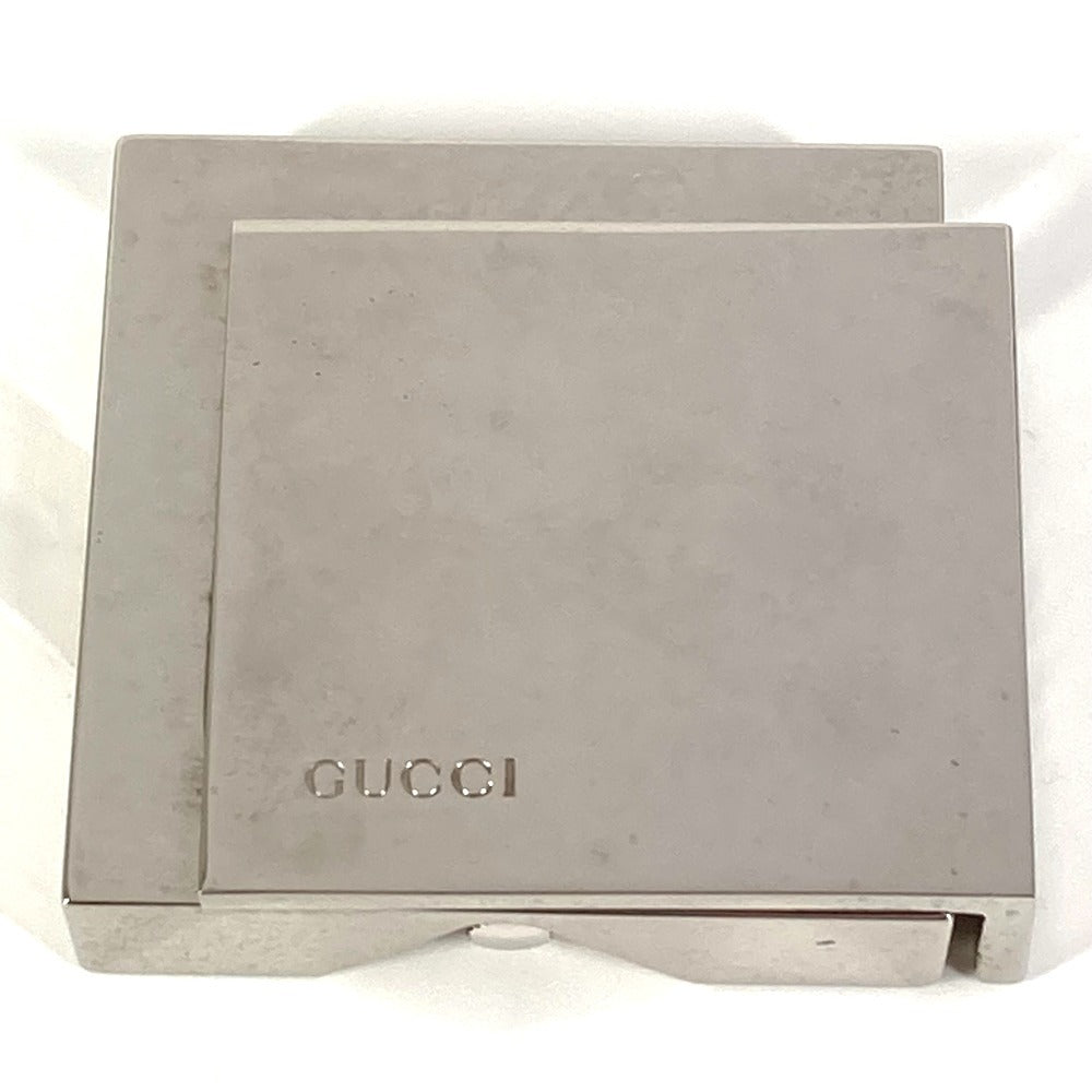 GUCCI REF0840 ロゴ トラベルウォッチ ウォッチ インテリア 置時計 SS ユニセックス シルバー