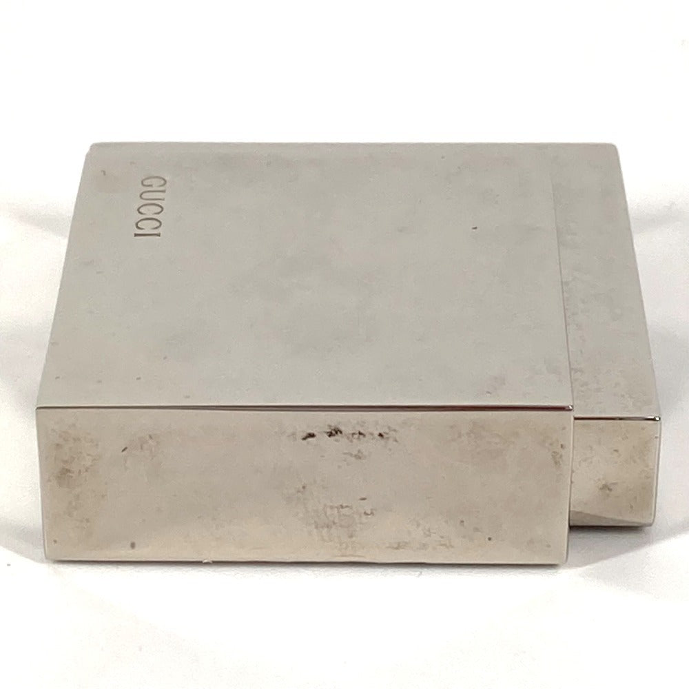 GUCCI REF0840 ロゴ トラベルウォッチ ウォッチ インテリア 置時計 SS ユニセックス シルバー