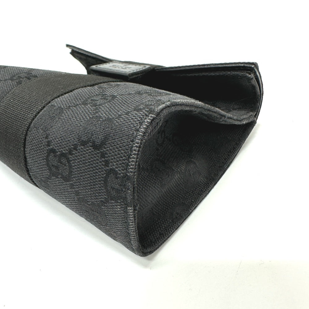 GUCCI 39.0911 GG 化粧ポーチ ポーチ GGキャンバス レディース ブラック
