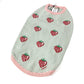 GUCCI 695740 Dog Knitwear Strawberry Pet Clothes Tops and Other Items Wool Unisex Pink