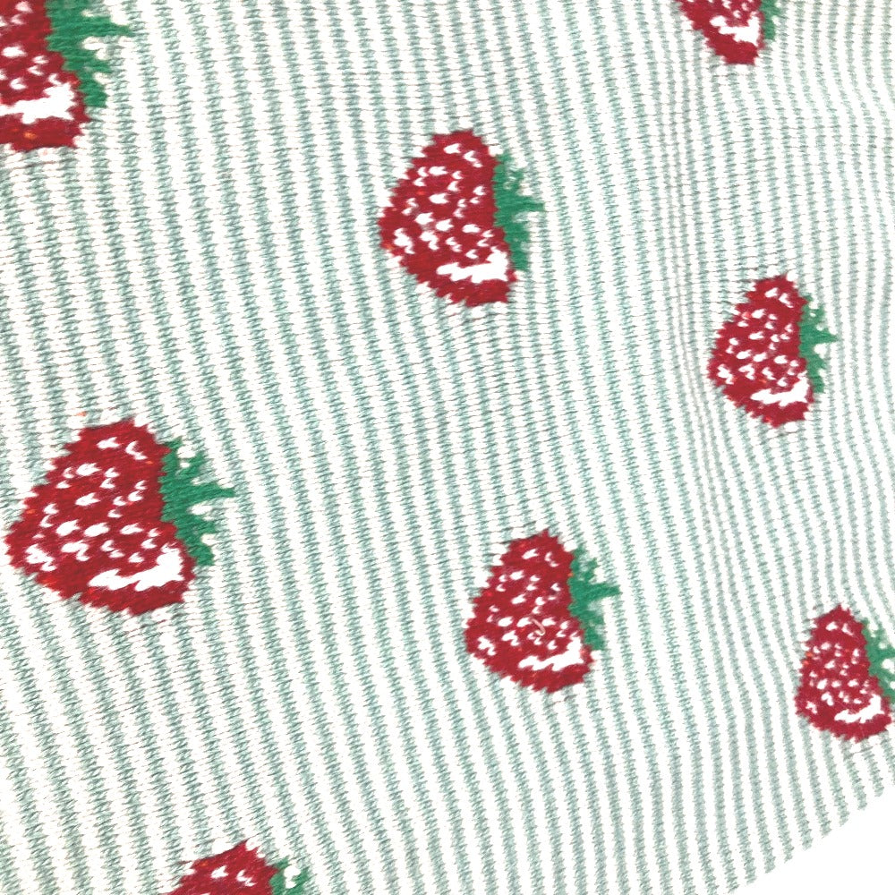 GUCCI 695740 Dog Knitwear Strawberry Pet Clothes Tops and Other Items Wool Unisex Pink