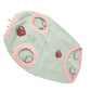 GUCCI 695740 Dog Knitwear Strawberry Pet Clothes Tops and Other Items Wool Unisex Pink