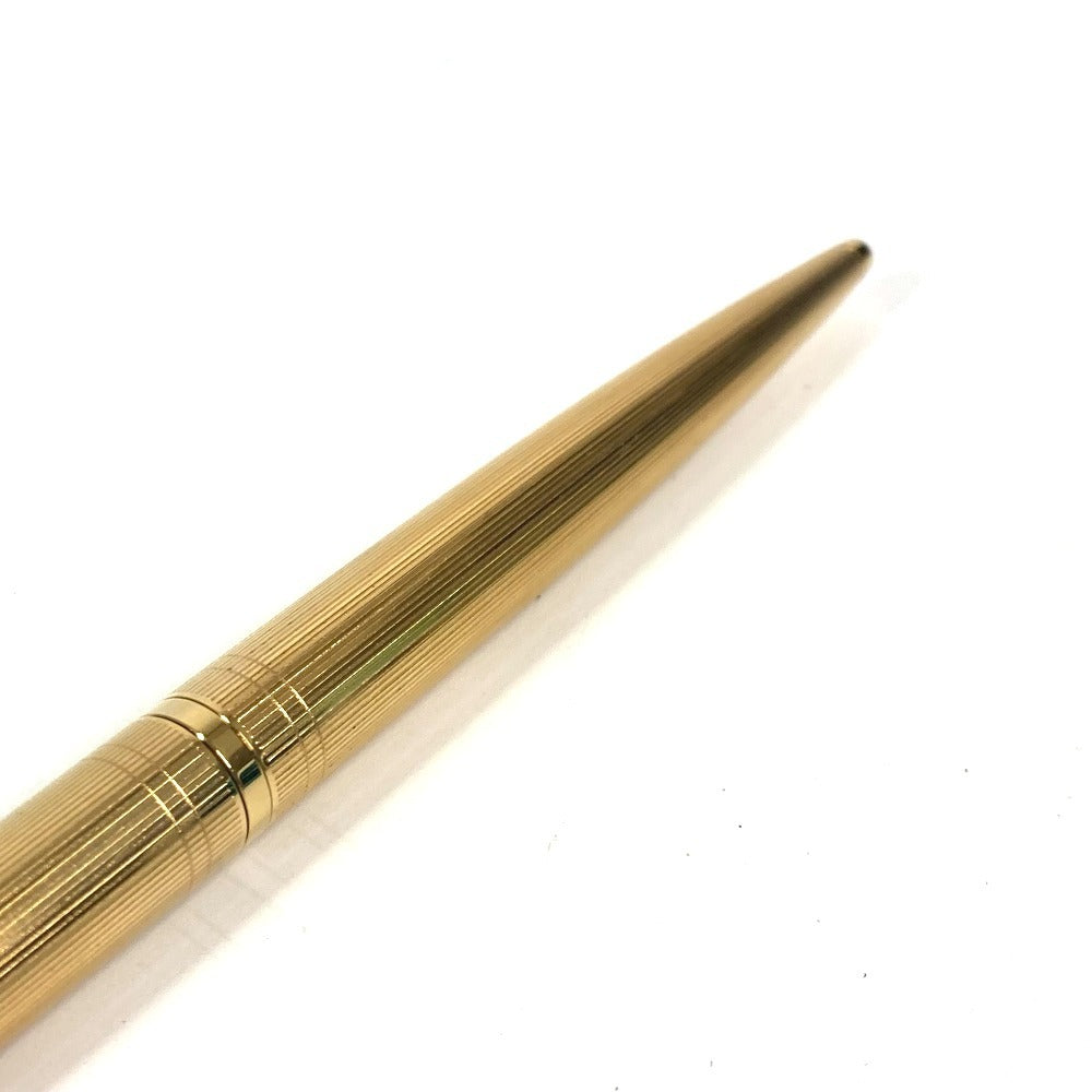 GUCCI 662762 インターロッキングG ケース付き ペンケース ステーショナリー ボールペン メタル ユニセックス ゴールド
