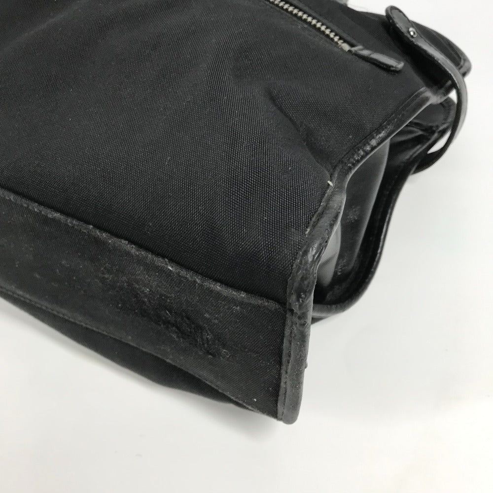 GUCCI 246410 ロゴ カバン ハンドバッグ トートバッグ ビジネスバッグ ナイロン/レザー メンズ ブラック