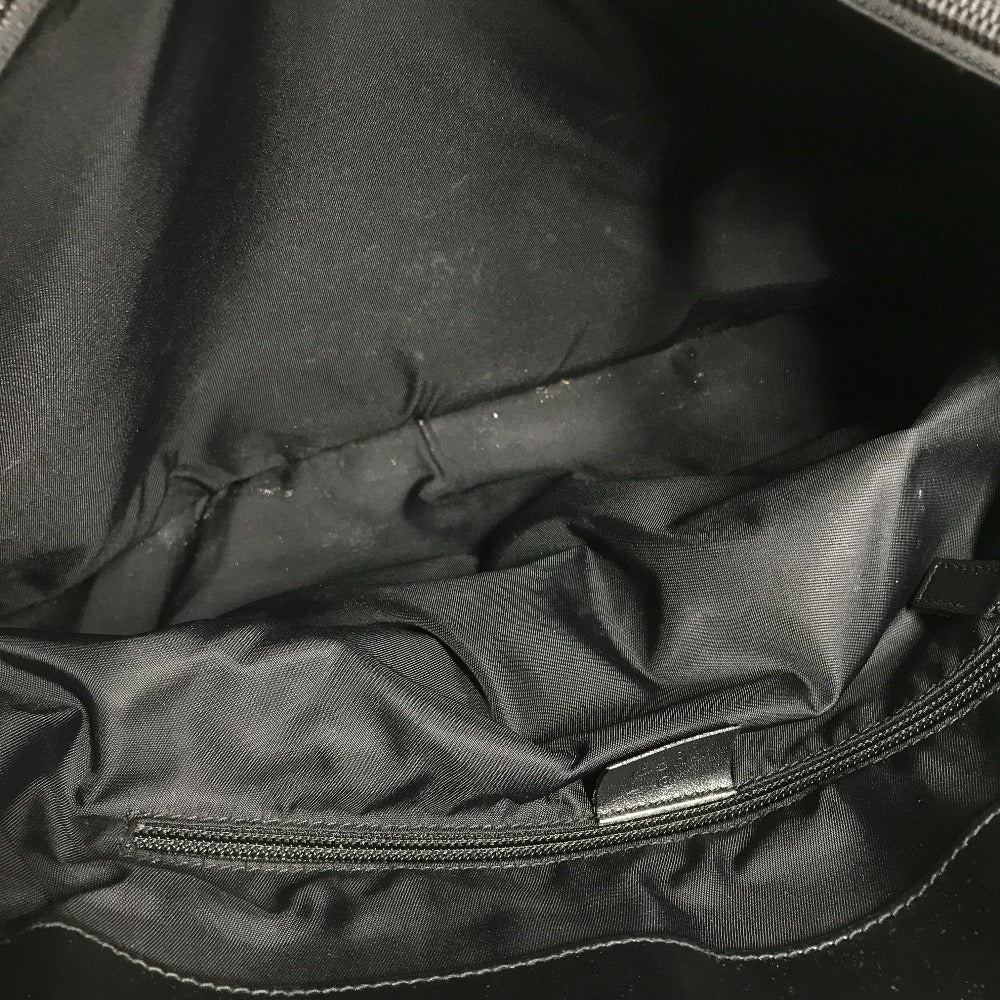 GUCCI 246410 ロゴ カバン ハンドバッグ トートバッグ ビジネスバッグ ナイロン/レザー メンズ ブラック