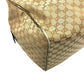GUCCI 153240 GGCanvas Square Shoulder Bag Tote Bag Travel Bag Duffle Bag GGCanvas Beige Used