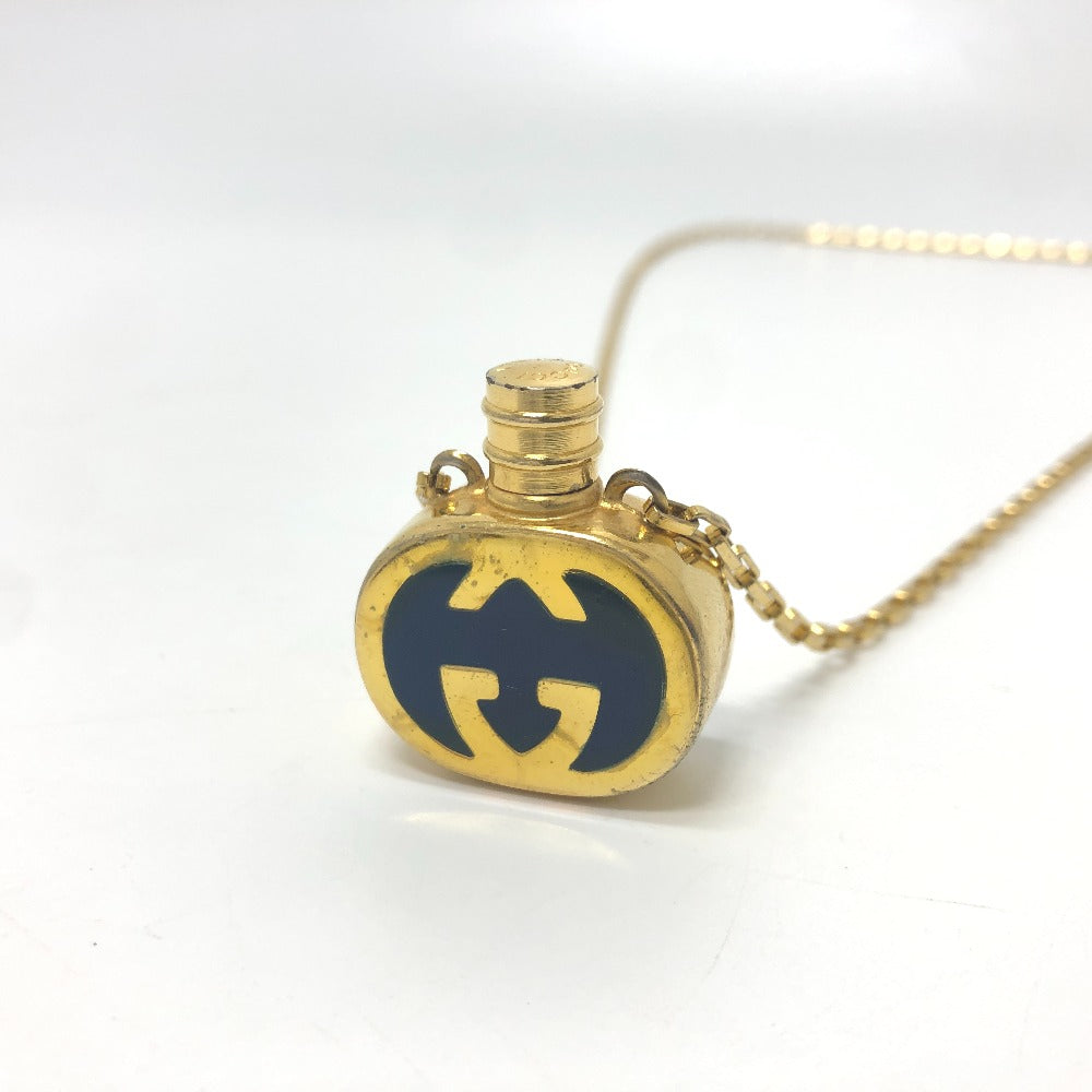 GUCCI GG パフュームボトル チェーン ネックレス アクセサリー 小物 ネックレス GP レディース ゴールド