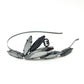 GUCCI GG Crystal Bijou Hair Accessory Headband in Metal, Women's, Black