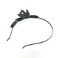 GUCCI GG Crystal Bijou Hair Accessory Headband in Metal, Women's, Black