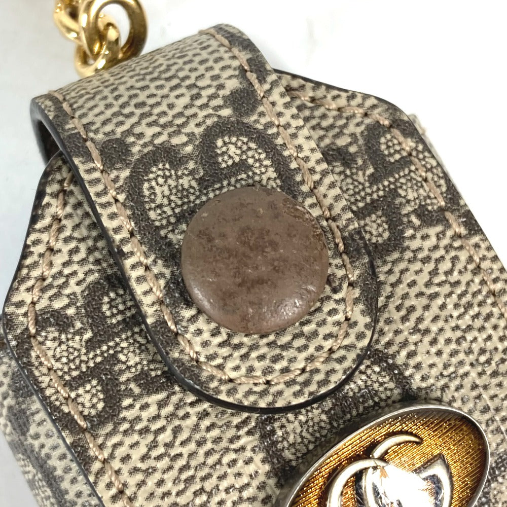 GUCCI 596720 GG オフディア スプリーム airpodsケース エアポッズ apple アップル イヤホンケース イヤフォンケース レザー/PVC レディース ベージュ