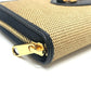 GUCCI 621889 Horsebit Zip Around Long wallet accessory Long Wallet Canvas/Leather BROWN Brown Used