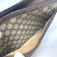 GUCCI 010・378 シェリーライン オールドグッチ カバン 斜め掛け 肩掛け ショルダーバッグ キャンバス レディース ブラウン - brandshop-reference