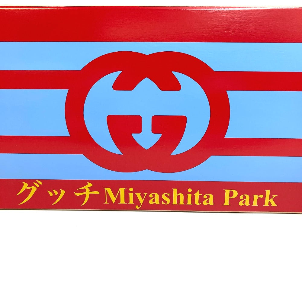 GUCCI Miyashita Park Exclusive, Limited Edition of 100, Men's Wooden Skateboard, Light Blue and Red