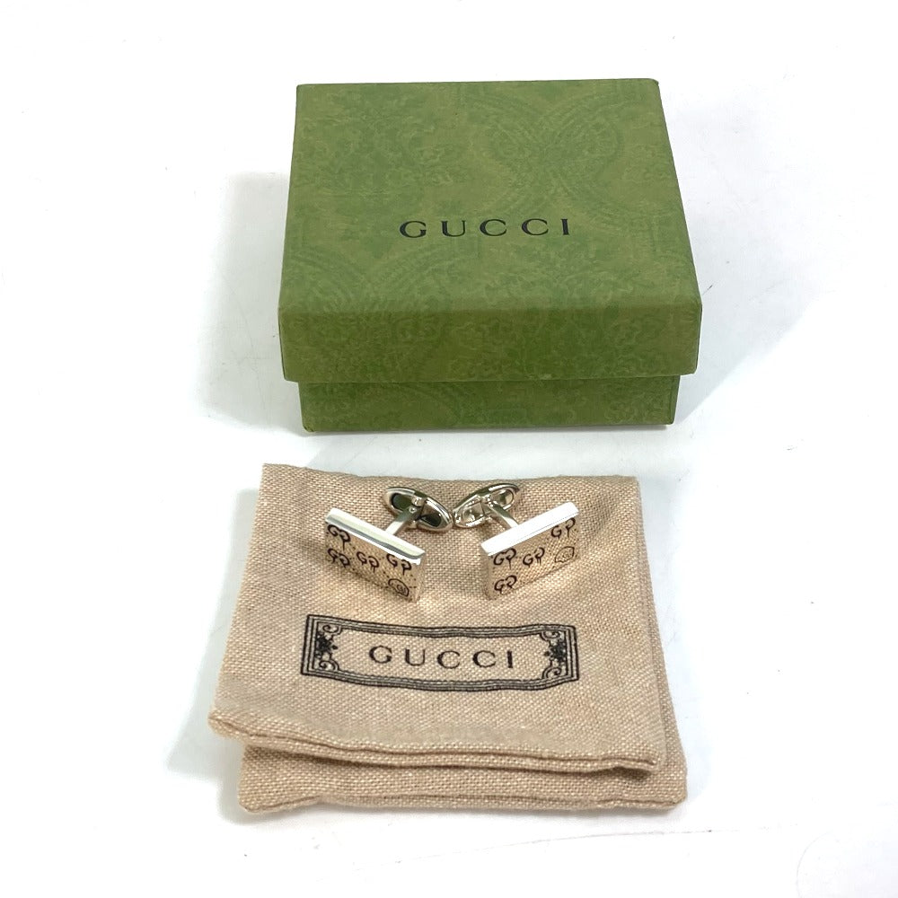 GUCCI 457224 ゴースト アクセサリー カフス SV925 メンズ シルバー